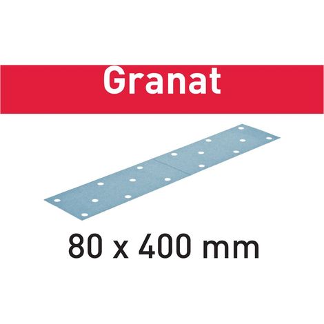 FESTOOL Schleifmittel Granat 80x400 P240 GR/50 - 497163