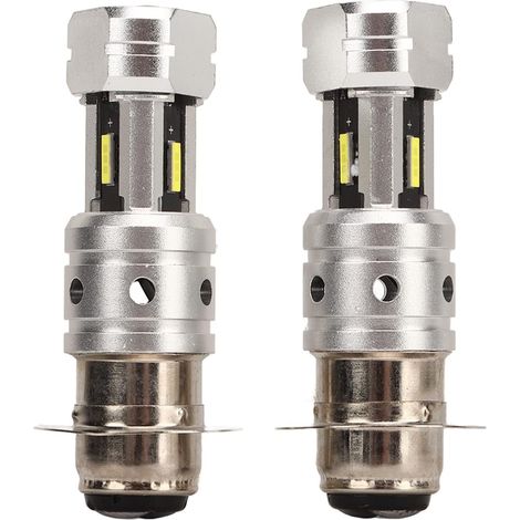 Tbest Ampoule LED H6 H6M P15D 100W, Phare à Double Lentille (1/5)