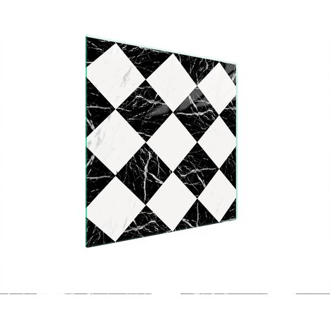 Plaque de protection en verre pour poêle mosaïque 50x52 (1/5)
