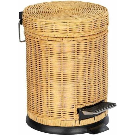 QORVA-Panier à pédale MANILA, naturel, 3 L,