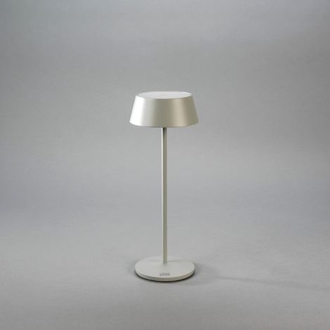 Lampe de table rechargeable Menton gris - 7839-300