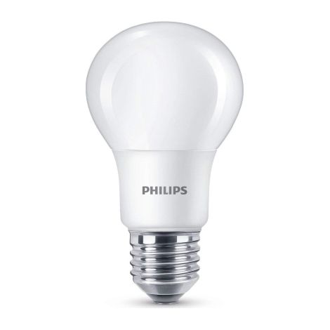 Philips lampadina led 7.5W globo luce bianco naturale 4000K attacco E27