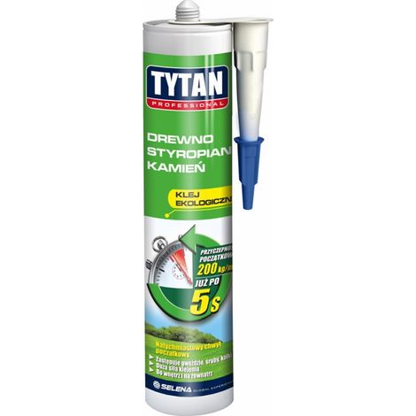 COLLA DI MONTAGGIO ECOLOGICA A BASE D'ACQUA TYTAN DA 290 ML - COLLA MON TEK