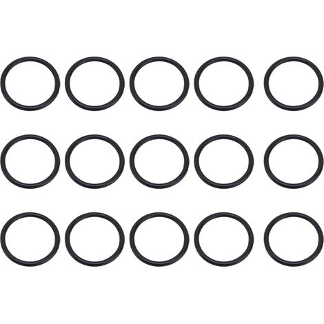 15 joints toriques ronds en caoutchouc nitrile pour courroies de moteur, diamètre 5 mm, pour pièces de transmission d'équipements mécaniques 5405-0005-0174 (1/5)
