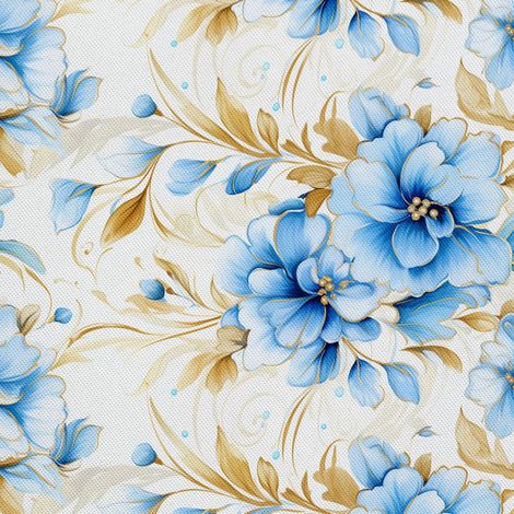 Tela decorativa para exteriores Oxford - Flores - DX2496 (1/5)