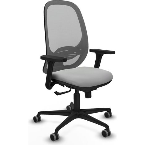 Bürostuhl piqueras y crespo Cilanco grau Mesh und Kunstleder (1/2)
