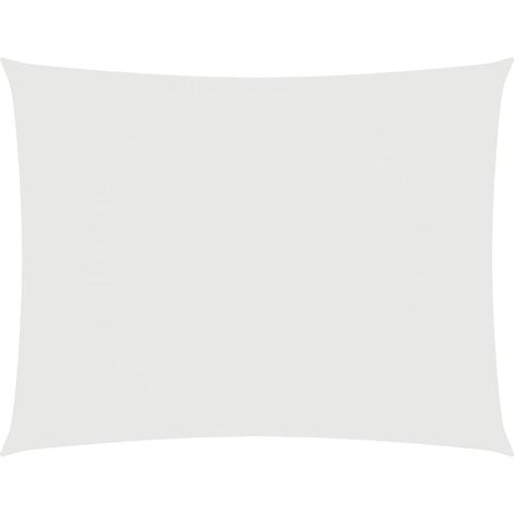Sunshade Sail Oxford Fabric Rectangular 3x5 m White vidaXL