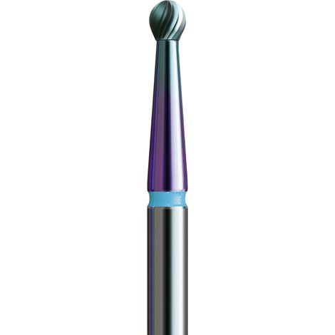 Fresa in carburo con rivestimento camaleontico - Sfera standard (1/2)