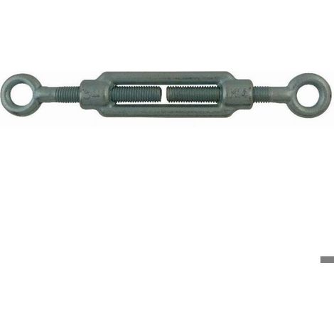 Tendeur À Cage - Acier Zingué - Double Œil - Ø 10 mm - Résistance À La Corrosion - Unité (1/2)