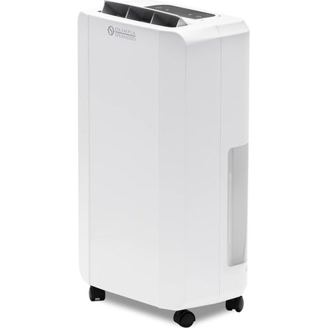 Olimpia Splendid - 01958 Aquaria Slim 14 P - Déshumidificateur 14 litres par jour avec réservoir amovible, programmateur 24 heures intégrée et système Pure, gaz naturel R290, blanc
