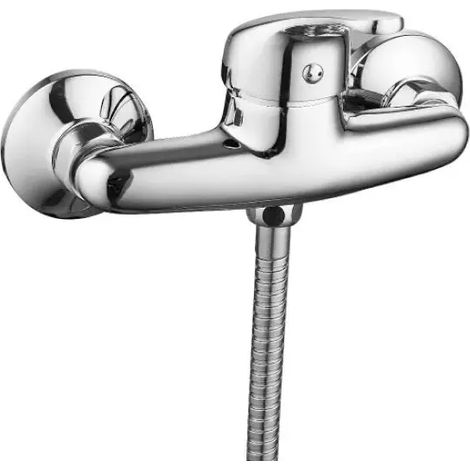 Monocomando Esterno Doccia Ambra Water Serie Blu 2.0 Cromo