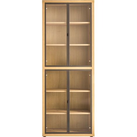 Mömax Türenset aus Glas in Anthrazit (1/5)