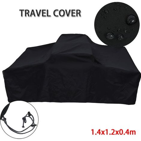Housse de toit imperméable 140x120x40cm pour tente de toit, protection camping-car, abri de toit pour remorque, tente de voyage, couverture résistante aux intempéries. (1/5)