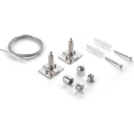 Kit Cavo Steel Alluminio Cromo 2M