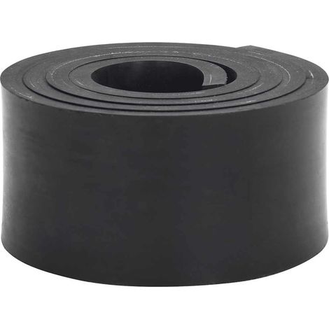 Rubber Edge for Snow Plow Black 150x10x1 cm vidaXL
