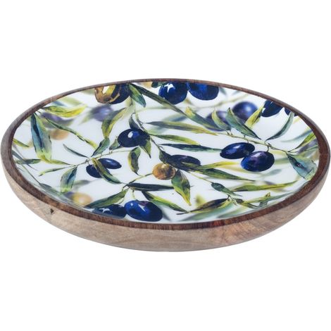 Signes Grimalt Plato Cocina  Plato Aceitunas  Cajas Y Bandejas Multicolor 23x23x3cm 16588