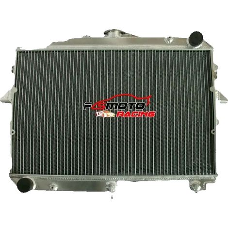Radiador de aluminio, dimensiones del núcleo: 350 mm x 572 mm x 32 mm, dimensiones totales: 440 mm x 575 mm x 45 mm, diámetro de entrada/salida: Φ35 mm, 2 filas. (1/5)