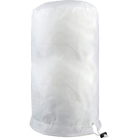Sacco invernale per la protezione delle piante (120 × 180 cm), in tessuto non tessuto traspirante, resistente agli strappi e riutilizzabile.