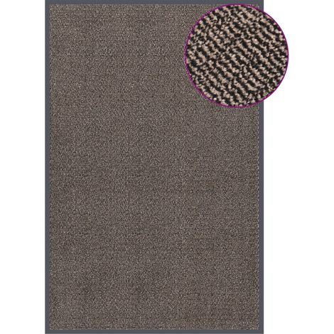 FIMEI Paillasson touffeté 120x180 cm Marron foncé (1/5)