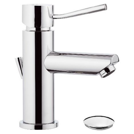 Miscelatore monocomando lavabo con o senza scarico serie minimal remer Piletta di scarico: No (1/2)