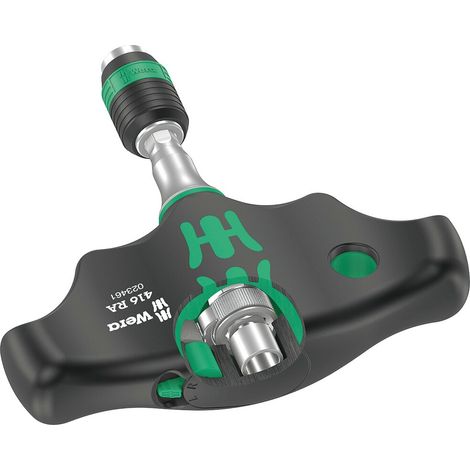 Destornillador de puntas con función de carraca y de cambio rápido WERA 416 RA Quergriff Rapidaptor (1/5)