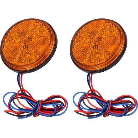 Garneck Feu Latéral à LED Jaune pour Moto et Camion, Multi-usage (1/5)