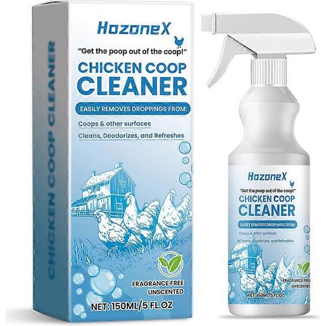Désodorisant à action rapide pour poulaillers, mélange pour bain de poussière de poules et litière plus propre (1/5)