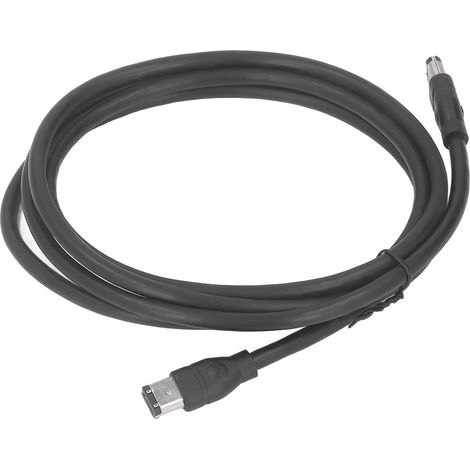 Câble FireWire DV 6 broches vers 6 broches haute vitesse IEEE1394 pour caméscope, appareil photo numérique et imprimante, 1,8 m (5,9 pi) (1/5)