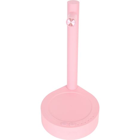 Distributeur d'eau intelligent pour table, 7 niveaux réglables, recharge USB, silencieux, compatible bonbonne 5 gallons, rose (1/5)
