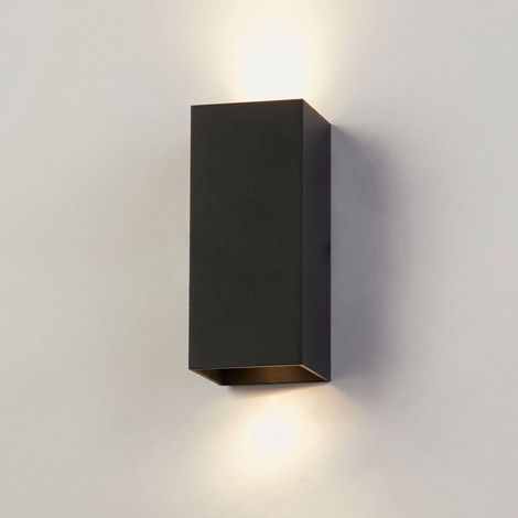 [GEBRAUCHT] B-Ware Searchlight Wandleuchte Lampe Sifor LED Wandlampe dimmbar schwarz 15,5x6,7cm (1/2)