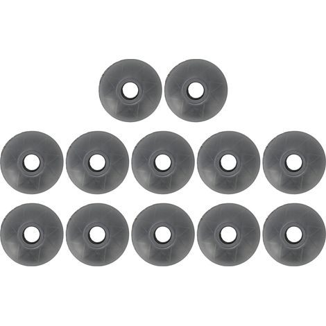 12 grandes zones de support neige pour bâtons de randonnée, 12 pièces, paniers à boue portables, accessoires de trekking. (1/5)