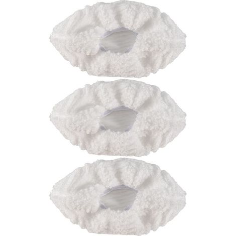 3 PièCes SéRies Coton Brosse TêTe Couverture pour SC2 SC3 SC4 SC5 Nettoyeur à Vapeur Partie Accessoires (1/4)