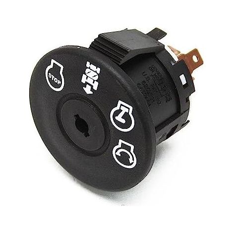 Contacteur de démarrage 7 bornes Compatible tracteurs tondeuses Installation sans outil Matériau plastique durable 4 positions (1/4)