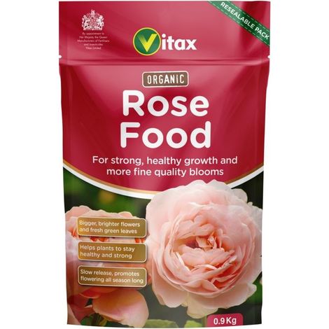 Vitax Organic Rose Food Pouch 0.9kg - 6ORF901 (1/2)