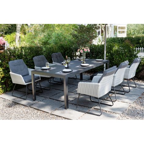 Primaster Garten-Essgruppe Belano 6 Personen Sitzgruppe