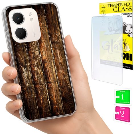 Schutzhülle für Oppo A5X: Foto-Rückseite + 9H-Glas (1/5)