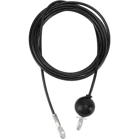 Accessoires pour équipements de fitness en câble d'acier gainé de caoutchouc : poulie à poulie haute pour le bricolage à domicile, C (1/5)
