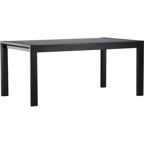 Table à Manger Extensible en Bois "Slider" 170-250cm Noir