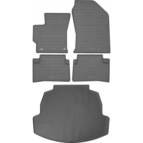 Toyota Corolla XII (E210) Sedán desde 03/2019 SET - Alfombrillas de goma para coche + alfombrilla para maletero