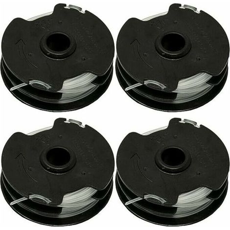 Lot de 4 bobines de Rechange pour débroussailleuse sans Fil Parkside PRTA 20-Li C3 IAN351753 (1/5)