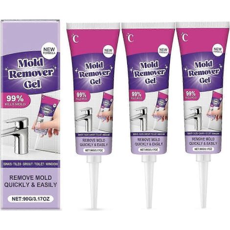 3x Gel anti-moisissures Vexclean. Gel nettoyant puissant Vexclean