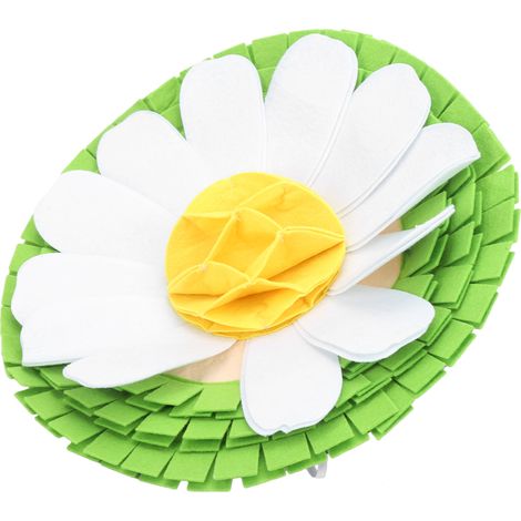 Tapis de fouille pour animaux de compagnie, jouet interactif durable pour chiens, favorise la réduction du stress chez les chats et les chiens (Chrysanthème) (1/5)