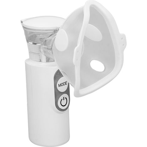 Tragbarer Ultraschallvernebler, Mini-Membranvernebler mit Maske für Erwachsene und Kinder (1/5)