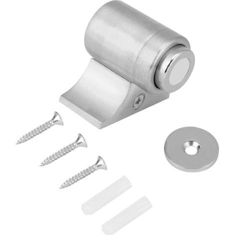 Fermaporta magnetico, fermaporta magnetico in acciaio inossidabile per casa e ufficio (argento) (1/5)