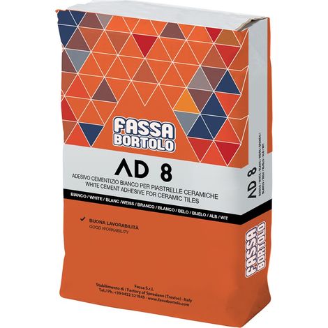 5PZ COLLANTE MONOCOMPONENTE 'AD8' Kg. 5