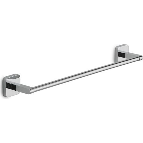 PORTA SALVIETTE DA PARETE IN ACCIAIO INOX CROMATO MODELLO TONGA - DIM. CM (LXPXH): 45X6,9X4,7 - CROMATO - GDY