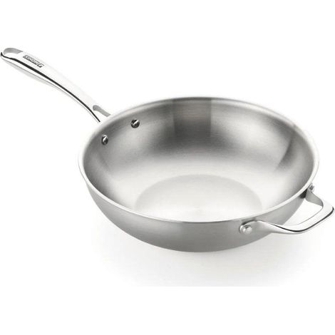 Sartén Monix Wok Planet Inox M212028/ Ø28cm/ Aluminio fundido/ Apta para Inducción