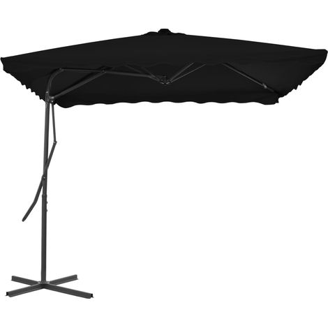 Maison Exclusive - Sonnenschirm mit Stahl-Mast 250x250x230 cm Sch