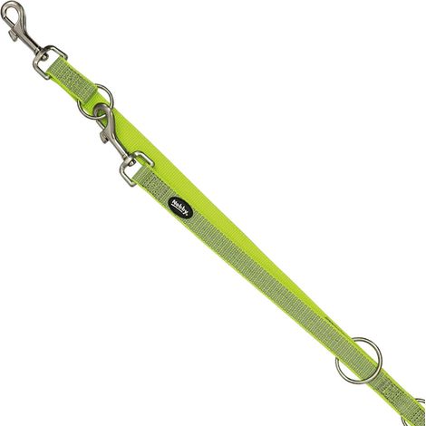 Nobby Hundeleine Führleine Full Reflect 2 m x 2 cm gelb Führleine (1/2)