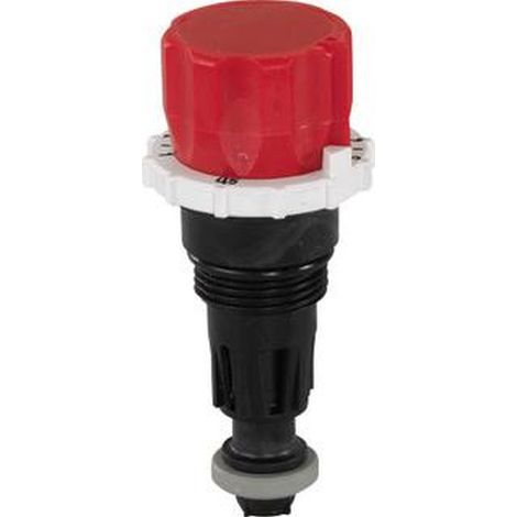 Insérer la vanne de débit SPI Vario PLUS, échelle 1-5
